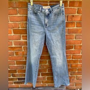 Soft Surroundings Zip Fly Straight Jeans